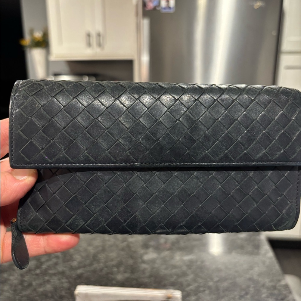 Bottega Veneta Intrecciato Leather Wallet